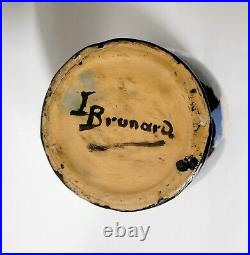 Leon brunard Vase Art Deco / Mayodon, Buthaud, bersnard Era