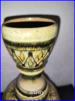 Magnifique Céramique Al Soussi Safi Maroc Vase Art Déco Début XX°