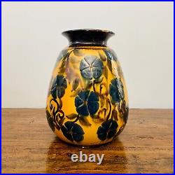 Magnifique Grand Vase René NICOLE vernissé Art déco 1930