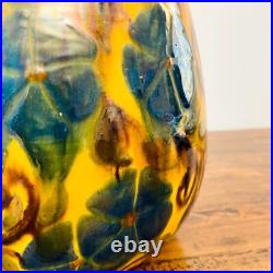 Magnifique Grand Vase René NICOLE vernissé Art déco 1930 Magnifique Grand Vase René NICOLE vernissé Art déco 1930