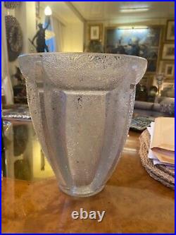 Magnifique vase corole par Hunebelle art deco