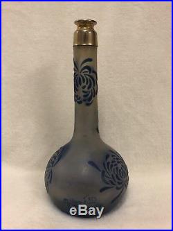 Muller Fres Luneville Vase Pate De Verre Art Deco Camee 1930 Perfume Atomizer