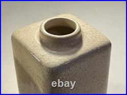 Paire De Vase Art Deco, Craquelé, ROBERT LALLEMANT, Élève Lachenal