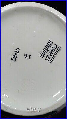 Paire De Vases CHARLES CATTEAU Aux Cervidés Art Déco 1930 30cm Keramis Boch