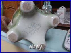 Paire de grands Vase Art Déco - Keller & Guérin Luneville haut 33.5 cm