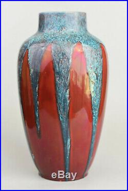 Paul Milet (1870/1950) Grand vase Porcelaine émaillée Sèvres, ca 1910/1930