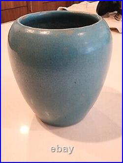 Paul Revere Poterie Bleu Clair Art Déco Vase 4.75 Grand 4.75 Large