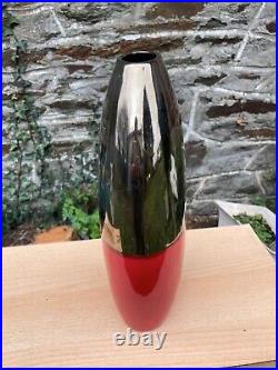 Pierre cardin vase art déco en céramique signé Pierre Cardin
