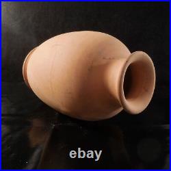 Poterie vase céramique terre cuite fait main art déco design XXe PN France N3078