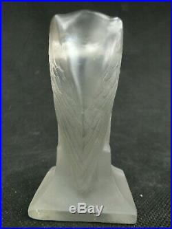 Rare Cachet Aigle Rene Lalique Periode Art Deco No Vase 1912