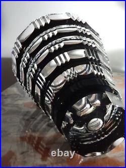 Rare Daum Vase En Cristal Doublé Art Déco 1940 Daum Daum Cristal