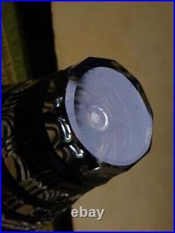 Rare Daum Vase En Cristal Doublé Art Déco 1940 Daum Daum Cristal