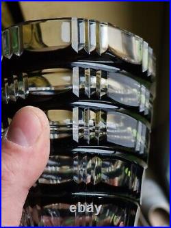 Rare Daum Vase En Cristal Doublé Art Déco 1940 Daum Daum Cristal