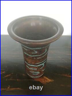 Rare Vase art-déco Bronze PRIMAVERA