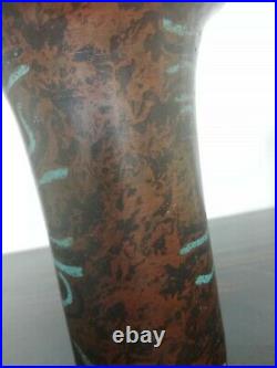 Rare Vase art-déco Bronze PRIMAVERA