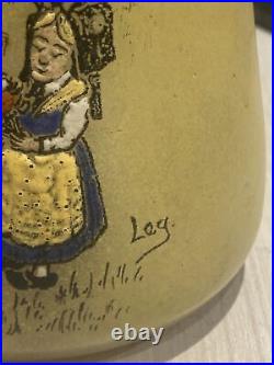 Rare Vintage Vase art Déco Signé Legras