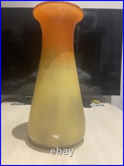 Rare Vintage Vase art Déco Signé Legras