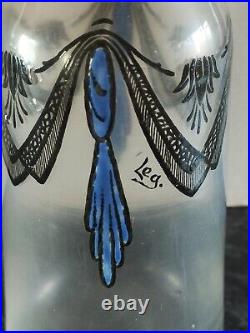 Signe Legras Vase Emaille Style Art Deco