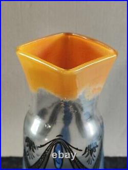 Signe Legras Vase Emaille Style Art Deco