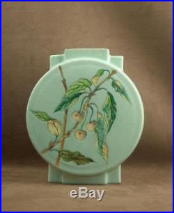 Superbe Vase En Ceramique Epoque Art Deco Signe Robert Lallemant