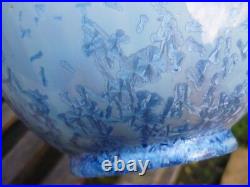Superbe Vase Gres Cristallise Mougin Freres Nancy Art Nouveau / Deco Ventrillon