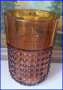 Superbe Vase Igor Art Deco En Cristal Val Saint Lambert Couleur Ambre 1930 N° 2