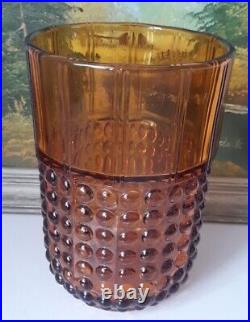 Superbe Vase Igor Art Deco En Cristal Val Saint Lambert Couleur Ambre 1930 N° 2