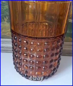 Superbe Vase Igor Art Deco En Cristal Val Saint Lambert Couleur Ambre 1930 N° 2