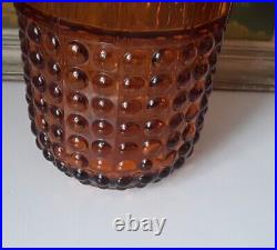 Superbe Vase Igor Art Deco En Cristal Val Saint Lambert Couleur Ambre 1930 N° 2