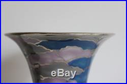 Superbe Vase LIMOGES CAMILLE THARAUD Décor de Nuages Art Déco