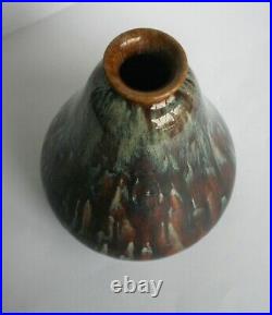 Très beau vase céramique émaillée art déco années 30 Signé PRIMAVERA