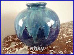 VASE CAB FELIX GETE Céramique d'Art de Bordeaux 1930 ART DECO PRIMAVERA 28cm