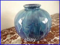 VASE CAB FELIX GETE Céramique d'Art de Bordeaux 1930 ART DECO PRIMAVERA 28cm