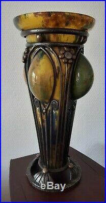 Vase A DELATTE NANCY art déco