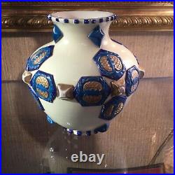 Vase Ancien Art Déco HB & Cie (Hippolyte Boulanger Choisy Le Roi)