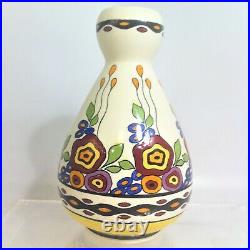 Vase Art Deco Boch Freres Keramis Charles Catteau Model Tango