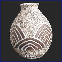 Vase Art Deco Ceramique Style Primavera/dage Epoque 1940