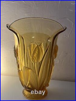 Vase Art Déco Henri Heemskerk 1930 Scailmont. Tulipe