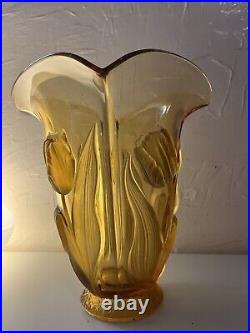 Vase Art Déco Henri Heemskerk 1930 Scailmont. Tulipe