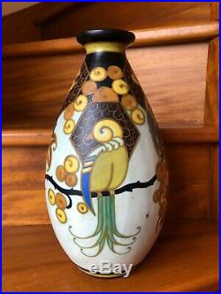 Vase Art Deco Keramis Boch Freres A La Louviere