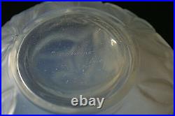 Vase Art Deco Sabino Les Feuilles Verre Opalescent