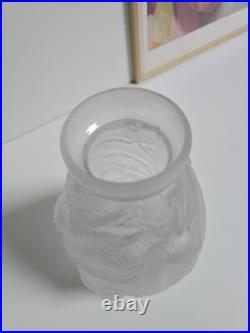 Vase Art Deco Verre Moule Presse Etaleune 1930 Ancien Modèle Chtaignier Vase Art Deco Verre Moule Presse Etaleune 1930 Ancien Modèle Chtaignier