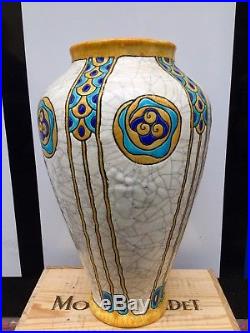 Vase Art-déco De Ch. Catteau Design 1930