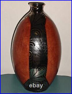 Vase Art-déco Roullet-Renoleau Vase Art-déco Roullet-Renoleau