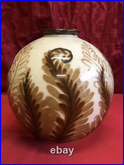 Vase Boule Art Deco Camille Tharaud Limoges