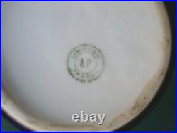 Vase Boule Art Deco En Porcelaine De Limoges