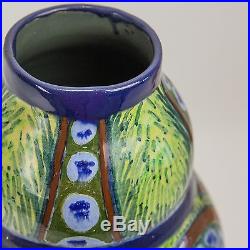 Vase Ceramique Art Deco par Brunard- Cazaux, Sue et Mare, Adnet & sons