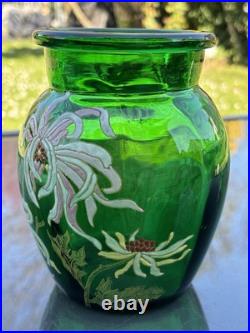 Vase Émaillé Art Nouveau/art Déco Legras