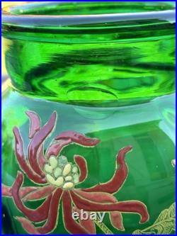Vase Émaillé Art Nouveau/art Déco Legras