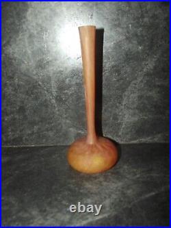 Vase En Pate De Verre Art Deco Daum croix de lorraine Nancy No Galle Muller